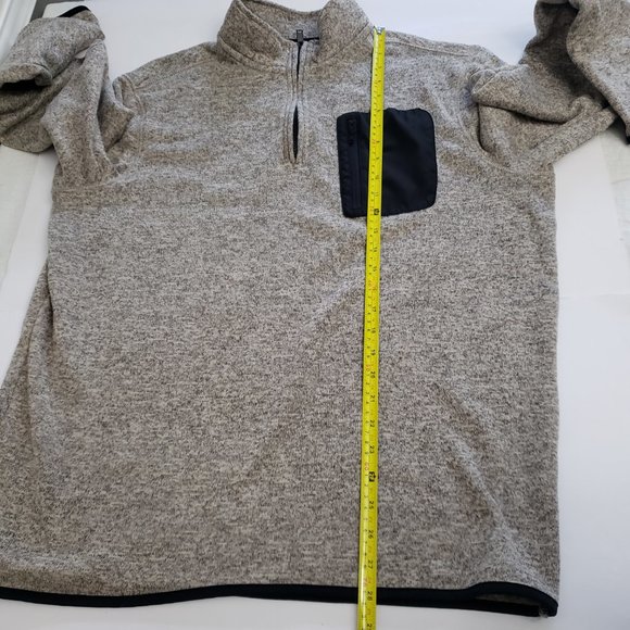 Urban Pipeline Quarter Zip Pullover Fleece Zip Chest Pocket Mens XXL Outdoor - Picture 5 of 11